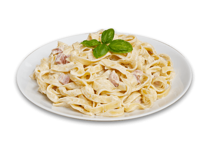 TAGLIATELLES CARBONARA